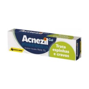Acnezil Gel Antiacne Peróxido de Benzoíla 5% Com 20g