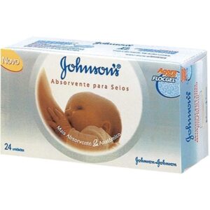 Absorvente Para Seios Johnsons Com 24 Unidades