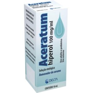 Aceratum Solução Otologica Gotas Com 10ml Cellera