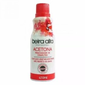 Acetona Removedor de Esmalte Beira Alta Com 450ml