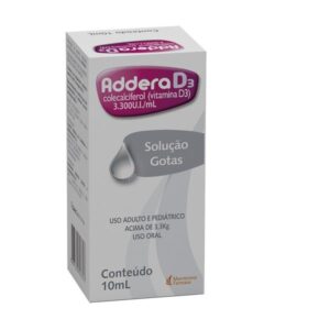 Addera D3 3300ui/ml Solução Oral Gotas Com 10ml Cosmed