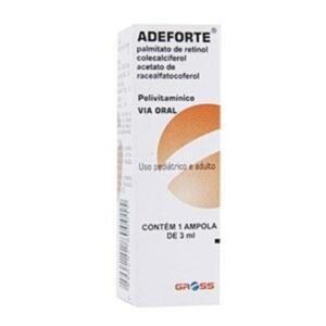 Adeforte Polivitamínico Com 1 Ampola Com 3ml Gross