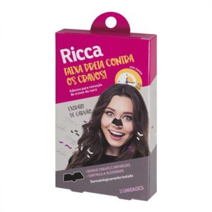 Adesivo Removedor de Cravos Ricca Com 3 Unidades