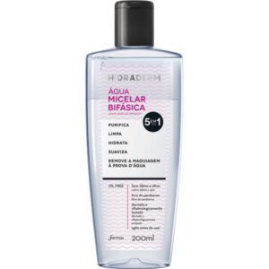 Água Micelar Bifásica Hidraderm 5 em 1 Com 200ml