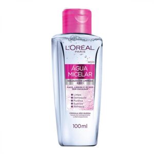 Agua Micelar LOréal Paris Solução de Limpeza 5 em 1 Com 100ml