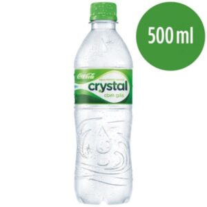 Água Mineral Natural Crystal Com Gás Com 500ml