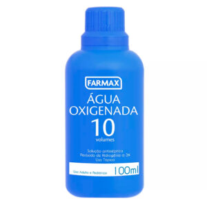 Agua Oxigenada 10 Volumes Com 100ml Farmax