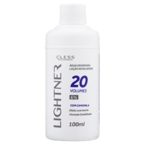 15366319173-7896046700317.jpg Agua Oxigenada Lightner 20 Volumes Com 100ml