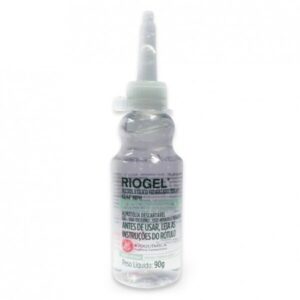 Álcool em Gel 70% Antissepético Riogel Com 90g Rioquimica