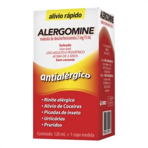 Alergomine 0,4mg/ml Solução Oral Com 120ml Cimed