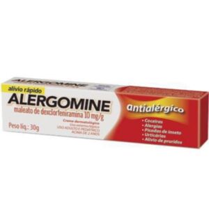 Alergomine 10mg/g Creme Dermatológico Com 30g Cimed