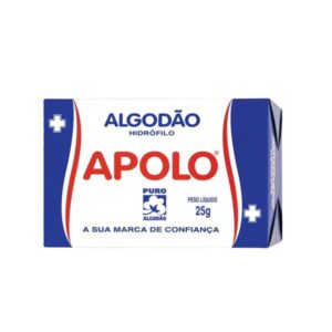 Algodão Hidrófilo Apolo Com 25g