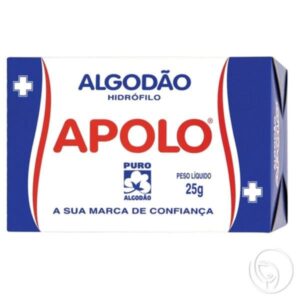 Algodão Hidrófilo Apolo Com 25g