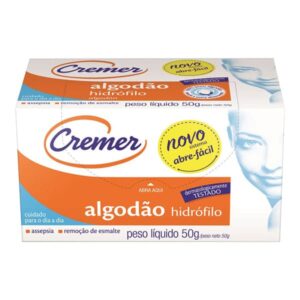 Algodão Hidrófilo Cremer Com 50g