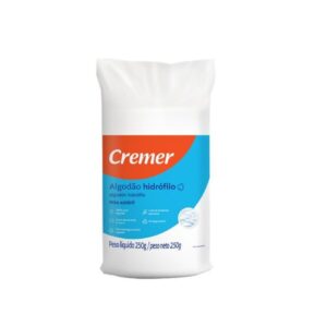 Algodao Hidrófilo Cremer Rolo Com 250g