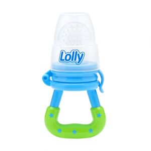 15366320036-7896699030366.jpg Alimentador Infantil Lolly Azul Com 1 Unidade