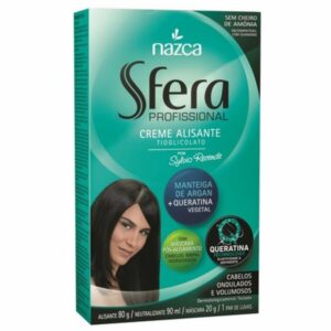 Alisante Sfera Manteiga de Argan e Queratina Com 90g