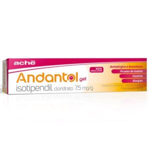 Andantol 7,5mg/g Geleia Com 40g Aché