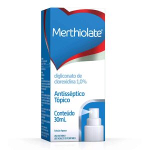 Antisséptico Tópico Merthiolate Spray Com 30ml Hypera