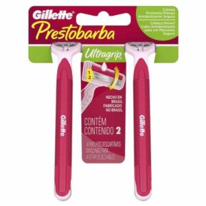 Aparelho de Depilar Ultragrip Feminino Com 2 Unidades