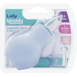 Aspirador Nasal Lolly Azul Unidade