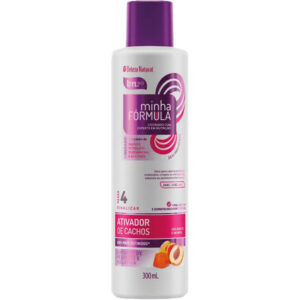Ativador de Cachos Beleza Natural BnBio Pessego Com 300ml