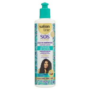 Ativador de Cachos Salon Line SOS Óleo de Amêndoas Com 300ml