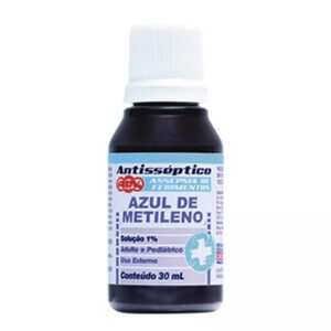 Azul De Metileno 1% Com 30ml Farmax