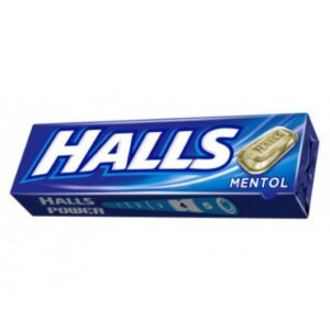 Bala Halls Sabor Mentol Com 28g