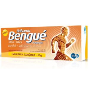 Bálsamo Bengué Pomada Dermatológica Com 60g Ems s/a