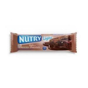 15366321443-7891331008178.jpg Barra de Cereal Nutry Sabor Bolo de Chocolate Com 22g