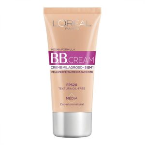 15366321520-7899706149594.jpg Base BB Cream Loréal Paris Dermo Expertise Cor Média FPS 20 Com 30ml