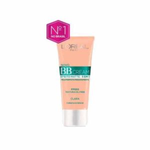 15366321535-7899706179553.jpg Base BB Cream Loréal Paris Efeito Matte Cor Clara FPS 50 Com 30ml