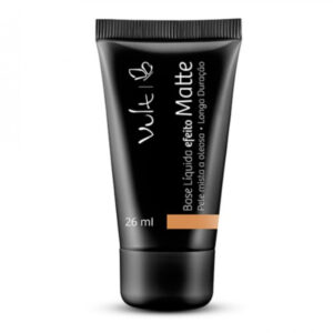 Base Líquida Vult Efeito Matte Cor Marrom 01 Com 26ml
