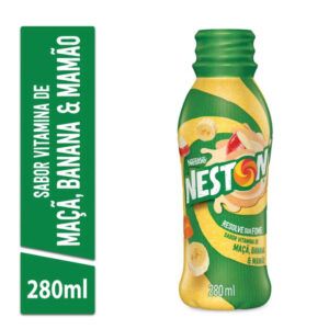 Bebida Láctea Nestle Neston Maçã Banana e Mamão Com 280ml