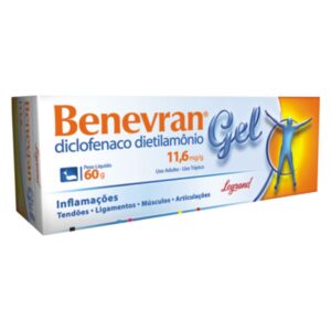 Benevran 11,6mg/g Gel Creme Com 60g Legrand