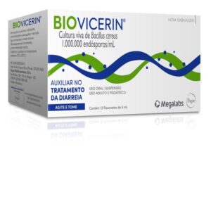 Biovicerin Suspensão Oral Com 12 Flaconetes de 5ml Cada Geyer