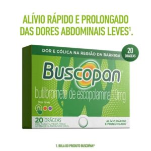 Buscopan 10mg Com 20 Drageas Boehringer