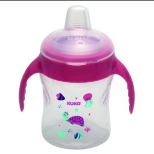 Caneca Treinamento Decorada Fun Kuka Rosa 200ml