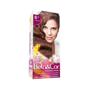 Tintura Bela&Cor Kit 6.7 Chocolate