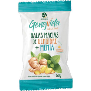 15366322590-7896755403646.jpg Bala de Gengibre Gengvida Sabor Menta Com 50g Ardrak