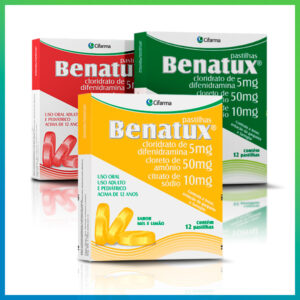 Benatux Sabor Mel Limão Com 12 Pastilhas Cifarma