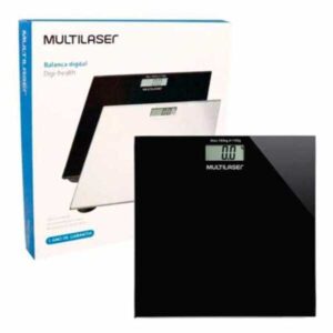 15366322690-7899838806051.jpg Balança Digital Multilaser Até 180kg HC022 Cor Preta Unidade