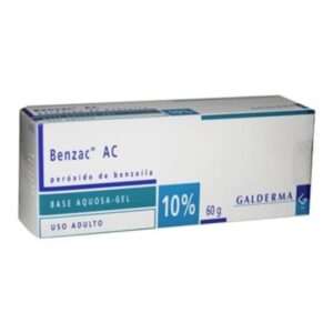 Benzac AC 100mg/g Gel Dermatológico Com 60g Galderma