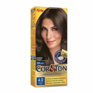 Tintura Cor e Ton Niely 4.0 Castanho Medio Homem