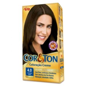 Tintura Cor e Ton Niely Kit 4.0 Castanho Medio