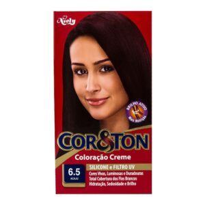 Tintura Cor e Ton Niely 6.5 Ruiva Incrível Acaju