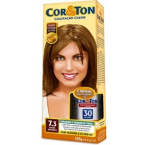 Tintura Cor e Ton Niely 7.3 Louro Dourado