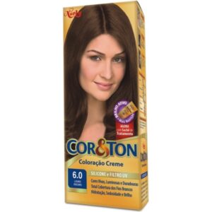 Tintura Cor e Ton Niely Kit 6.0 Louro Escuro