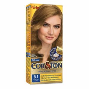 Tintura Cor e Ton Niely Kit 8.1 Louro Cinza Claro